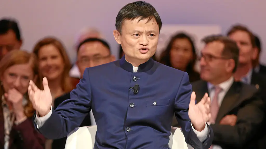 How jack ma pushed technology in china?